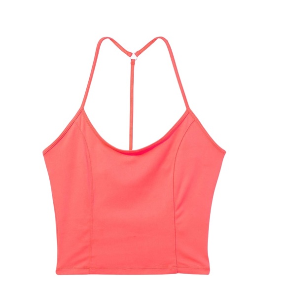 NWT- Victoria's Secret Essential Tank Coral Blaze size XL - Picture 5 of 5